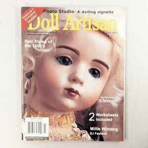 DOLL ARTISAN magazine MARCH 2001, vintage doll making magazine